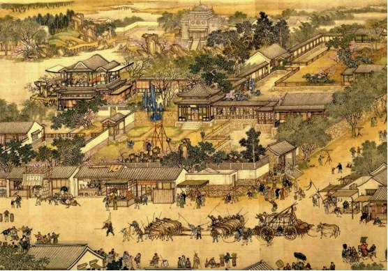 The socio-economic development in the Han Dynasty - agricultural and commercial development going hand in hand