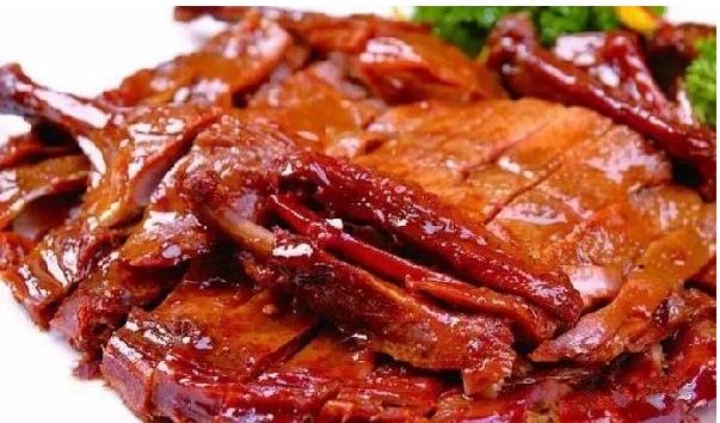 spicy sauced duck