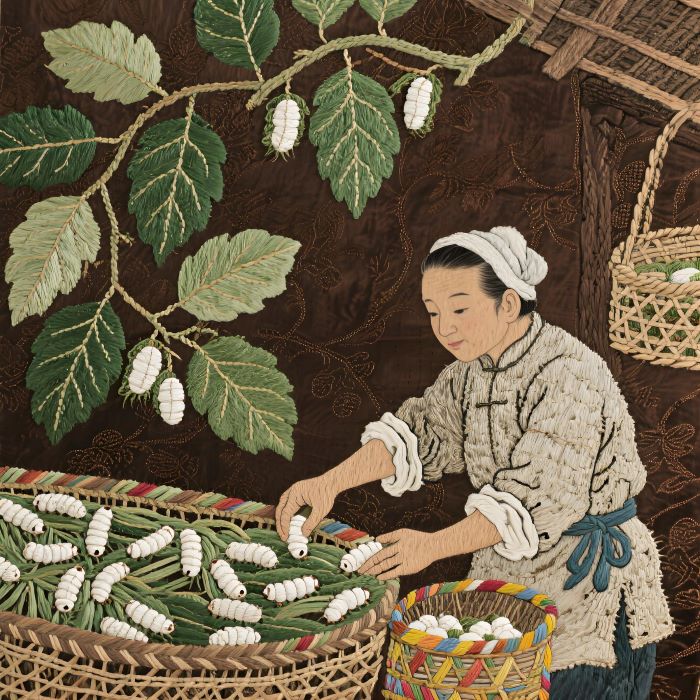 lu embroidery silk breeder