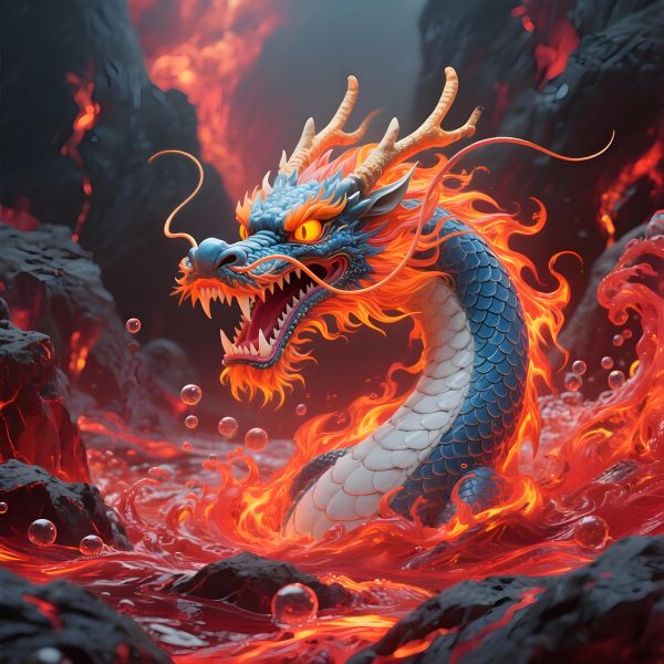 chinese fire dragon