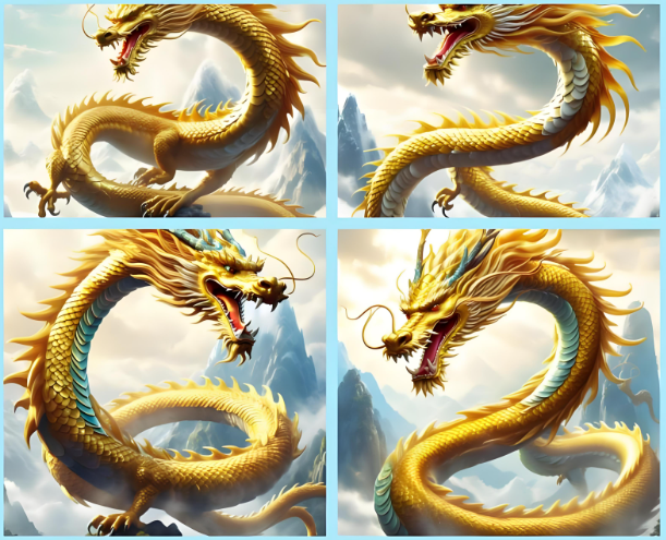 chinese yellow dragon